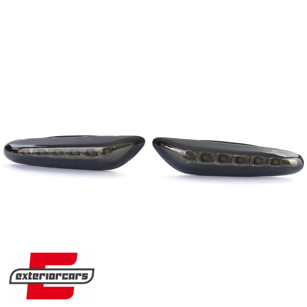 Bočni žmigavci LED (smoke) / BMW 1er E81 E
82 E87 E88 (2004-2013) 3er E46 (2001-2005) E90 E91 E92 E93 (2004-2012) 5er E60 E61 (2003-2010), KBBM29