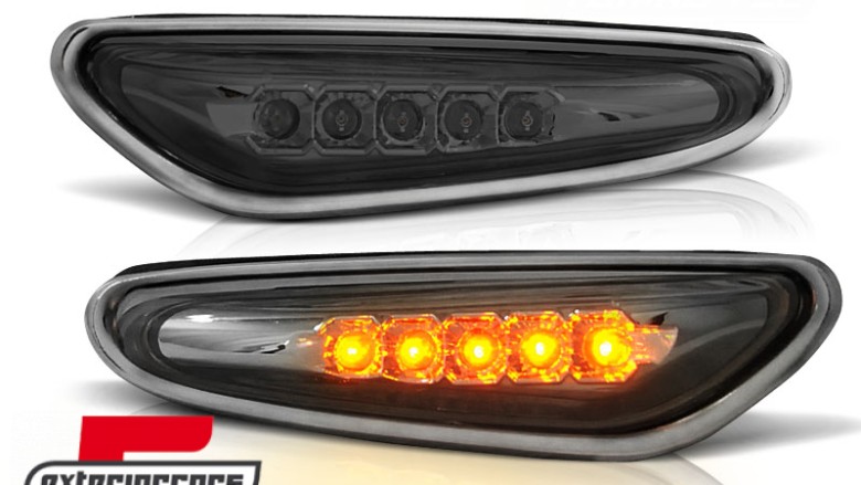 Bočni žmigavci LED (smoke) / BMW serije 3 E46 (2001-2005), KBBM13