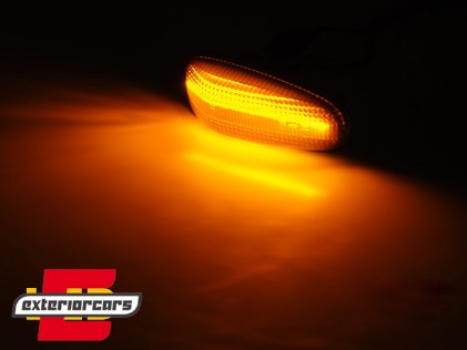 Bočni žmigavci LED (smoke) / MERCEDES W202 S202 W208 W124 W210 S210 R170 W638, KBME05