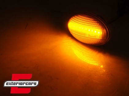 Bočni žmigavci LED (smoke) / MINI R50 R52 R53 (2001-2008), KBMC02