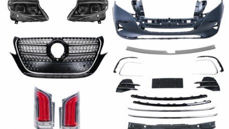 Bodykit 2024 dizajn / Mercedes Vito (2020-2024), CBMBW447FLB