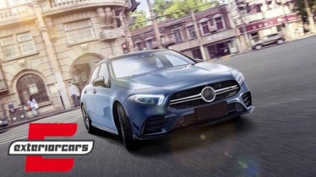 Bodykit A35 AMG dizajn / Mercedes A-klasa V177 limuzina 4 vrata (2018-), CBMBW177A354D