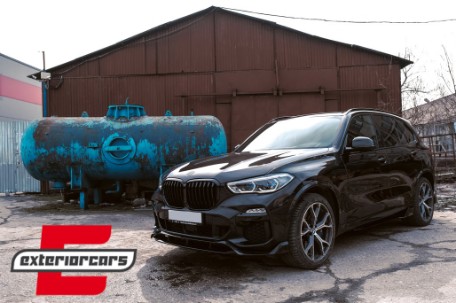 Bodykit Aero Black Knight dizajn (carbon look) / BMW X5 G05 (2018-2022), CBBMG05MPAEROCF