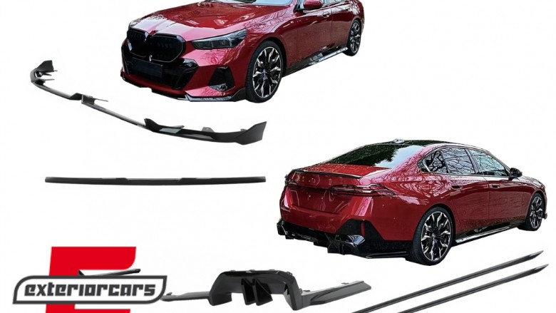 Bodykit AERO Black Knight dizajn (piano crna) / BMW serije 5 G60 M-paket (2023-), CBBMG60MPAEROB