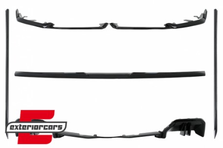 Bodykit AERO Black Knight dizajn (piano crna) / BMW serije 5 G60 M-paket (2023-), CBBMG60MPAEROB