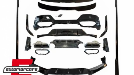 Bodykit Aero Black Knight dizajn (piano crna) / BMW serije 7 G70 M paket (2022-), CBBMG70MPAEROB