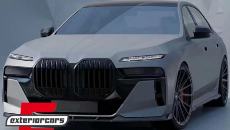 Bodykit Aero Black Knight dizajn (piano crna) / BMW serije 7 G70 M paket (2022-), CBBMG70MPAEROB