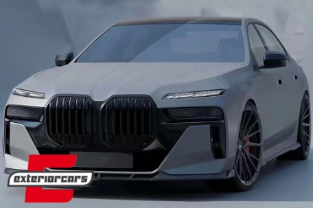 Bodykit Aero Black Knight dizajn (piano crna) / BMW serije 7 G70 M paket (2022-), CBBMG70MPAEROB