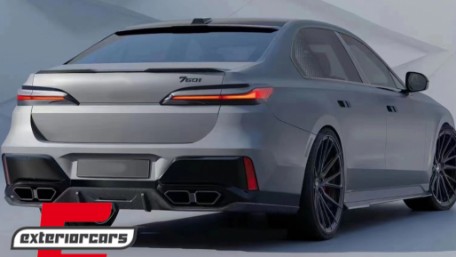 Bodykit Aero Black Knight dizajn (piano crna) / BMW serije 7 G70 M paket (2022-), CBBMG70MPAEROB