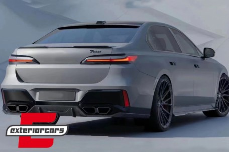 Bodykit Aero Black Knight dizajn (piano crna) / BMW serije 7 G70 M paket (2022-), CBBMG70MPAEROB