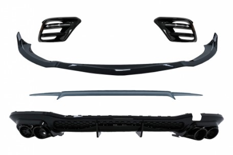 Bodykit AERO dizajn (piano crna) / Mercedes S-klasa W223 limuzina Sport Line (2020-2025), CBMBW223BAERO