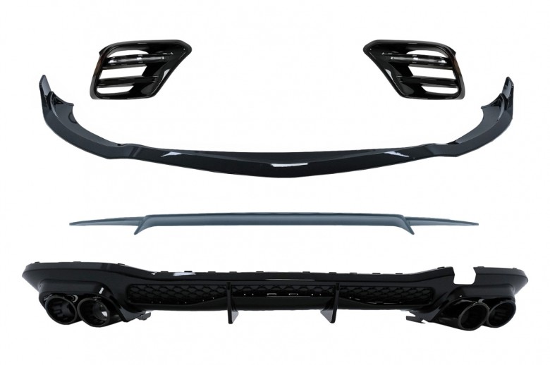 Bodykit AERO dizajn (piano crna) / Mercedes S-klasa W223 limuzina Sport Line (2020-2025), CBMBW223BAERO