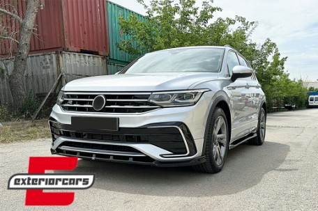 Bodykit Aero dizajn (piano crna) / VW Tiguan II Mk2 R / R Line Facelift (2020-2023), COCBVWTIRLAERO