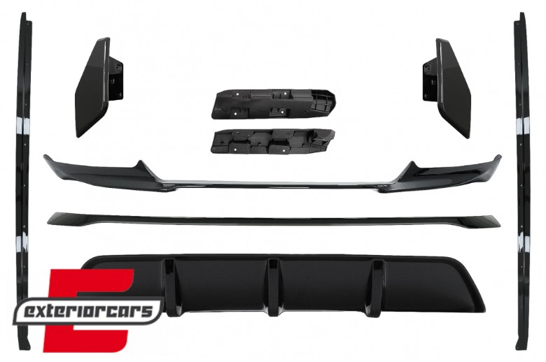 Bodykit AERO paket dizajn (piano crna) / BMW X6 F16 LCI (2015-2019), CBBMF16MPB