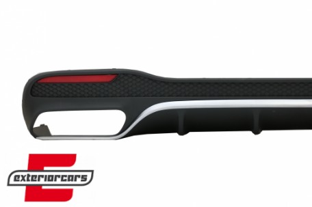 Bodykit AMG dizajn (crna/chrome) / Mercedes GLE W166 SUV (2015-2018), CBMBGLEW166BCC