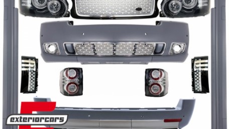Bodykit Autobiography dizajn (crna/srebrna) / Land Range Rover Vogue L322 (2002-2009), COCBRRVL322BS