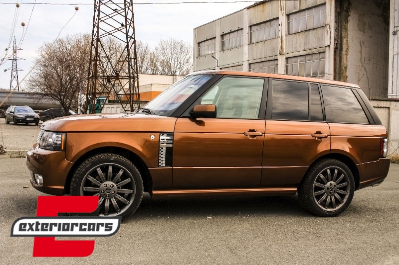 Bodykit Autobiography dizajn (crna/srebrna) / Land Range Rover Vogue L322 (2002-2009), COCBRRVL322BS