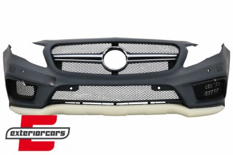Bodykit & bočne stepenice GLA45 AMG dizajn / Mercedes GLA X156 (2014-2016), COCBMBX156AMGRB