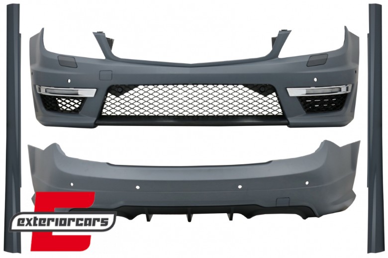 Bodykit C63 AMG dizajn / Mercedes C-klasa C204 Coupe (2011-2015), CBMBWC204C63