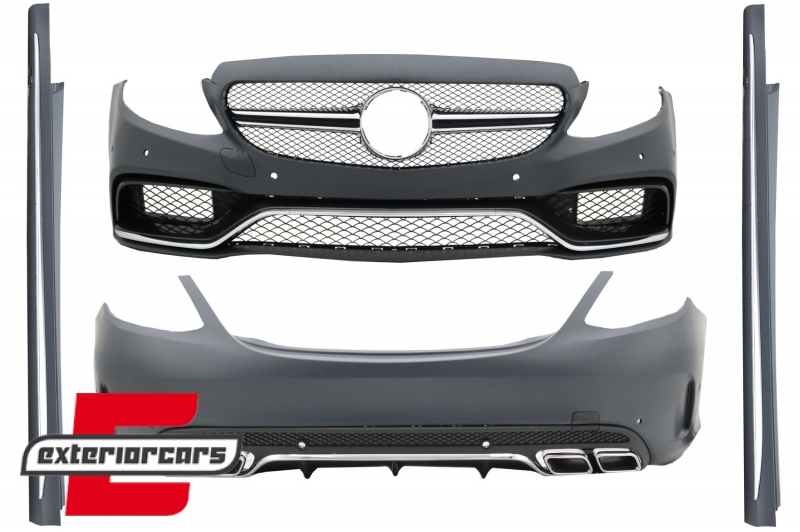 Bodykit C63 AMG dizajn / Mercedes C-klasa W205 limuzina (2014-2018), CBMBW205AMGC