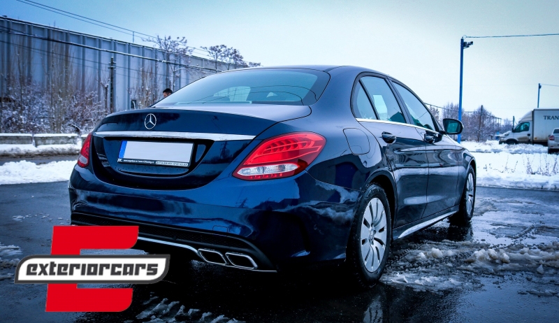 Bodykit C63 AMG dizajn / Mercedes C-klasa W205 limuzina (2014-2018), CBMBW205AMGC
