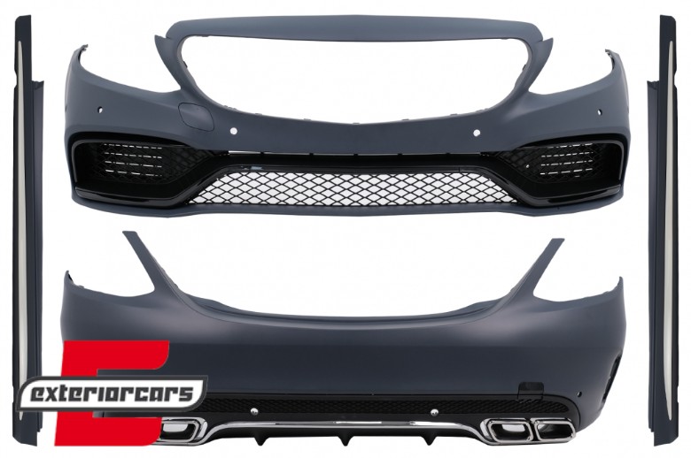 Bodykit C63 AMG dizajn / Mercedes C-klasa W205 limuzina (2014-2018), CBMBW205AMGTH
