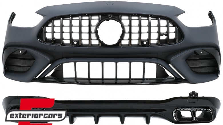 Bodykit C63 AMG dizajn Night paket / Mercedes C-klasa W206 S206 Sport Line (2021-), CBMBW206AP