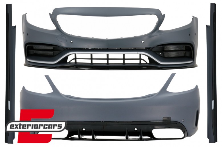 Bodykit C63s AMG Edition 1 dizajn / Mercedes C-klasa W205 limuzina (2014-2020), CBMBW205AMGFL
