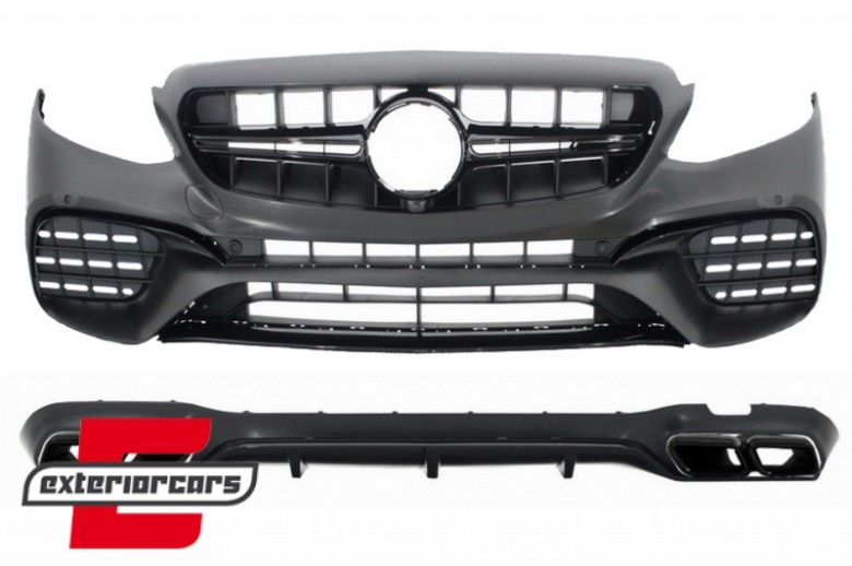 Bodykit E63 AMG dizajn (black edition) / Mercedes E-klasa W213 (2016-2019), CBMBW213AMGE63BB
