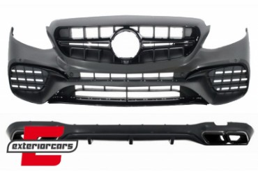 Bodykit E63 AMG dizajn (black edition) / Mercedes E-klasa W213 (2016-2019), CBMBW213AMGE63BB