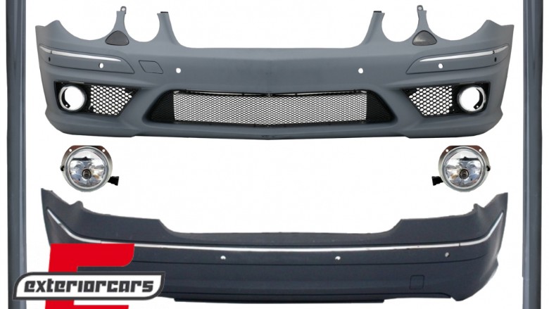 Bodykit E63 AMG dizajn (PDC) / Mercedes E-klasa W211 (2002-2009), COCBMBW211AMGFR