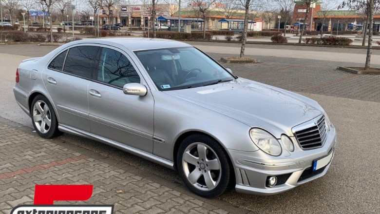 Bodykit E63 AMG dizajn (PDC) / Mercedes E-klasa W211 (2002-2009), COCBMBW211AMGFR