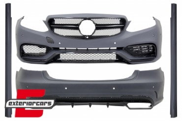 Bodykit E63 AMG dizajn (piano crna) / Mercedes E-klasa W212 Facelift (2013-2016), CBMBW212FAMGB