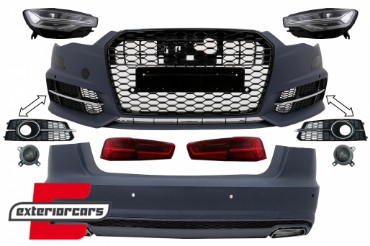 Bodykit Facelift S line dizajn / Audi A6 C7 4G limuzina (2011-2017), COCBAUA64GRSC