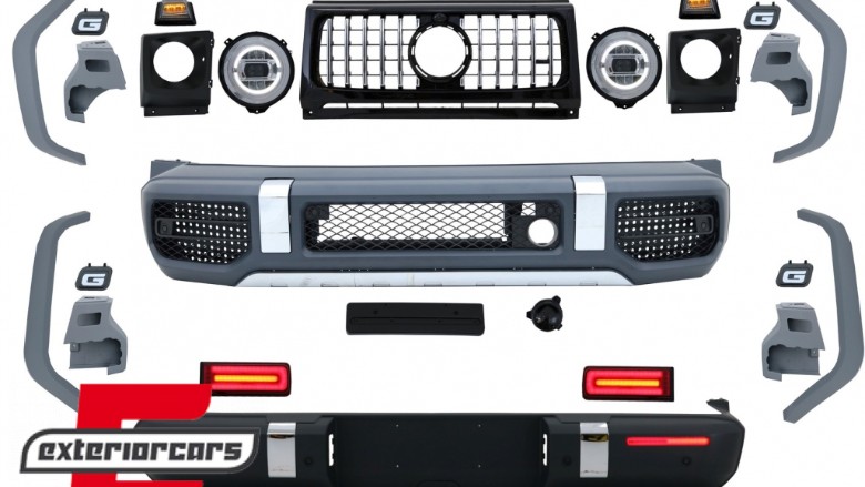Bodykit G63 AMG 2018 dizajn / Mercedes G-klasa W463 (2008-2017), CBMBW463AMGNL