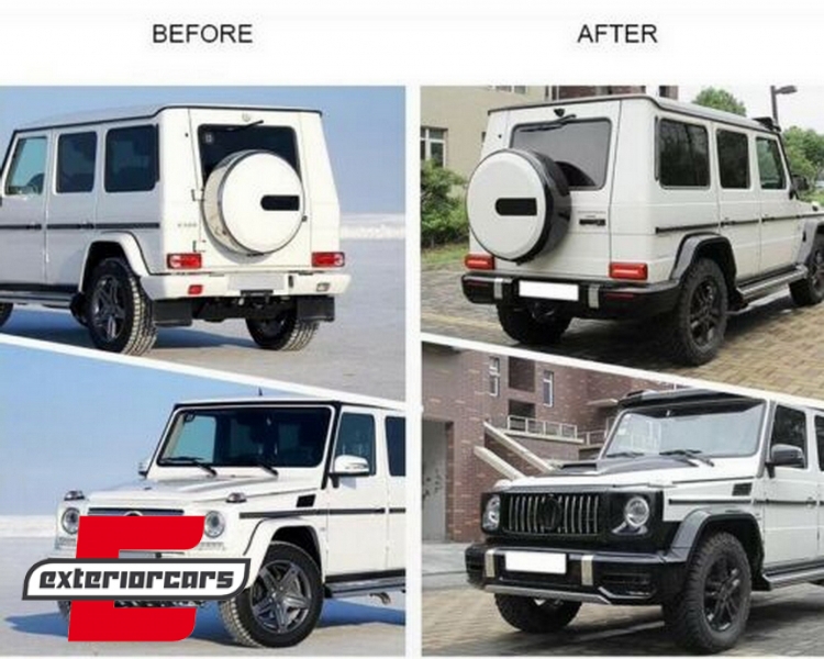 Bodykit G63 AMG 2018 dizajn / Mercedes G-klasa W463 (2008-2017), CBMBW463AMGNL