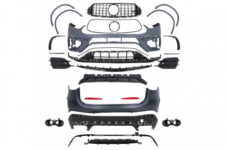Bodykit GLC43 AMG dizajn / Mercedes GLC-klasa X254 SUV (2022-), CBMBGLCX254A43