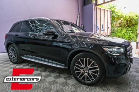 Bodykit GLC63 AMG dizajn & bočne stepenice / Mercedes GLC SUV X253 (2015-07.2019), COCBMBGLCX253RR