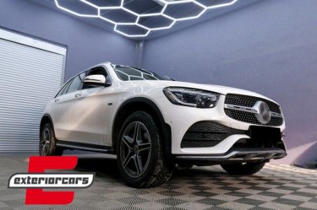 Bodykit GLC63 AMG dizajn & bočne stepenice / Mercedes GLC SUV X253 (2015-07.2019), COCBMBGLCX253RR