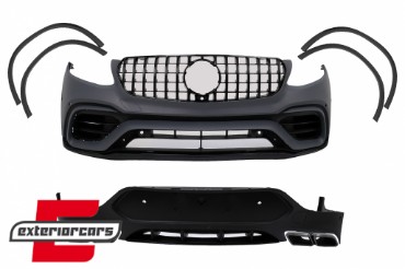 Bodykit GLC63 AMG dizajn / Mercedes GLC Coupe C253 (2015-07.2019), CBMBGLCC253AMG