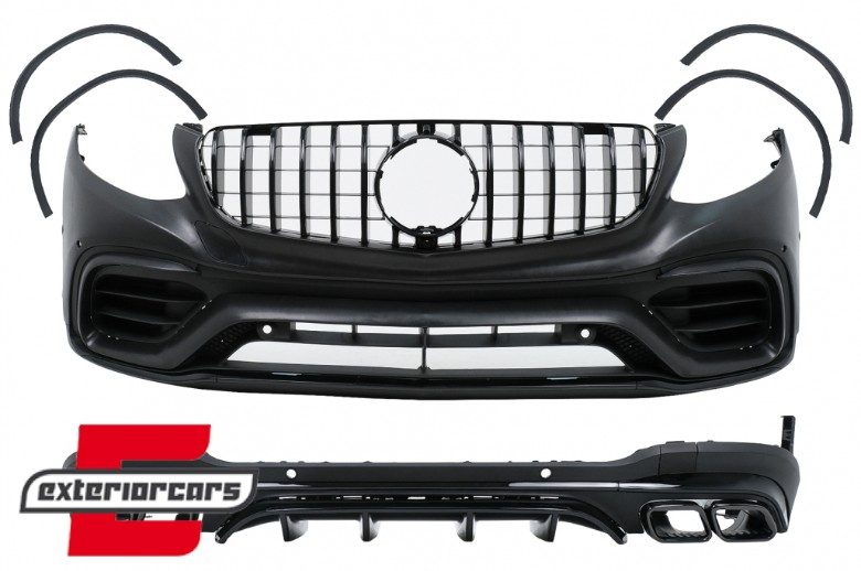 Bodykit GLC63 AMG dizajn / Mercedes GLC SUV X253 (2015-07.2019), CBMBGLCX253A63B