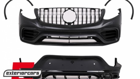 Bodykit GLC63 AMG dizajn Night paket / Mercedes GLC Coupe C253 (2015-07.2019), CBMBGLCC253AMGB
