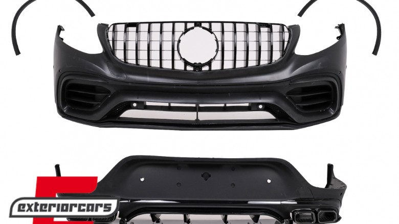 Bodykit GLC63 AMG dizajn Night paket / Mercedes GLC Coupe C253 (2015-07.2019), CBMBGLCC253AMGB