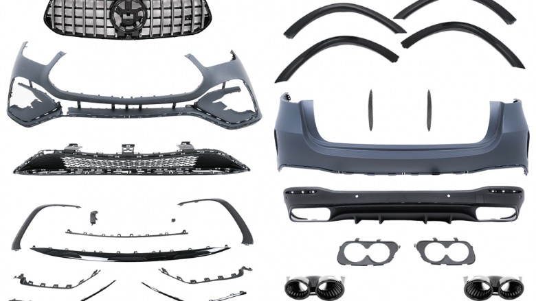Bodykit GLE53 AMG dizajn / Mercedes GLE W167 SUV (2023-), CBMBGLEW167F53