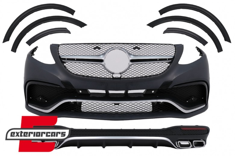 Bodykit GLE63 AMG dizajn / Mercedes GLE W166 SUV (2015-2018), CBMBGLEW166