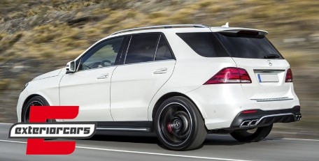Bodykit GLE63 AMG dizajn / Mercedes GLE W166 SUV (2015-2018), CBMBGLEW166