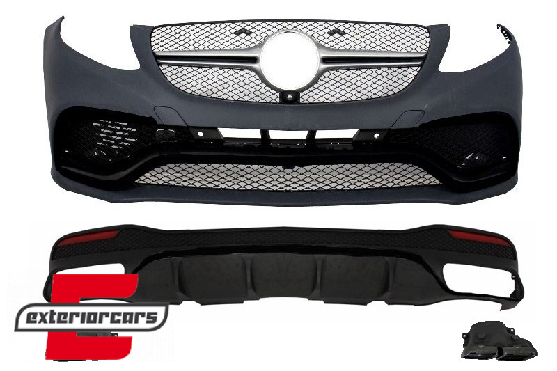 Bodykit GLE63 AMG dizajn / Mercedes GLE W166 SUV (2015-2018), CBMBGLEW166B