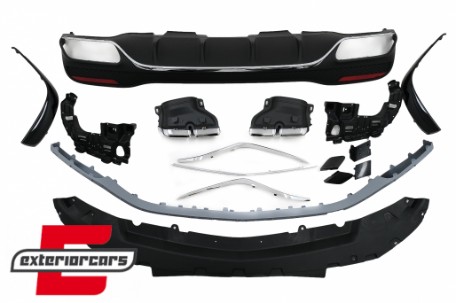 Bodykit GLE63 AMG dizajn / Mercedes GLE W166 SUV (2015-2018), CBMBGLEW166BS