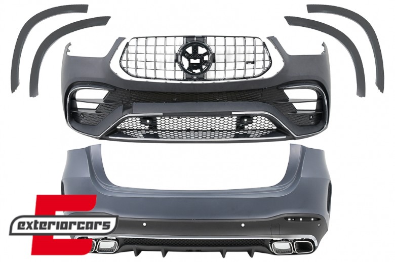Bodykit GLE63S AMG dizajn / Mercedes GLE W167 SUV (2019-2022), CBMBGLEW167ASAP