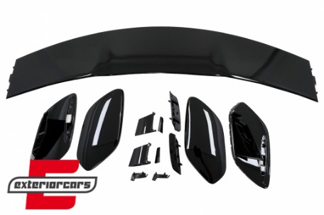 Bodykit & krovni spojler A45 AMG dizajn / Mercedes A-klasa W177 Hatchback (2018-12.2022), CBMBW177AMGH